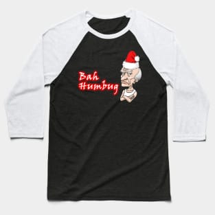 Bah Humbug Geezer Baseball T-Shirt